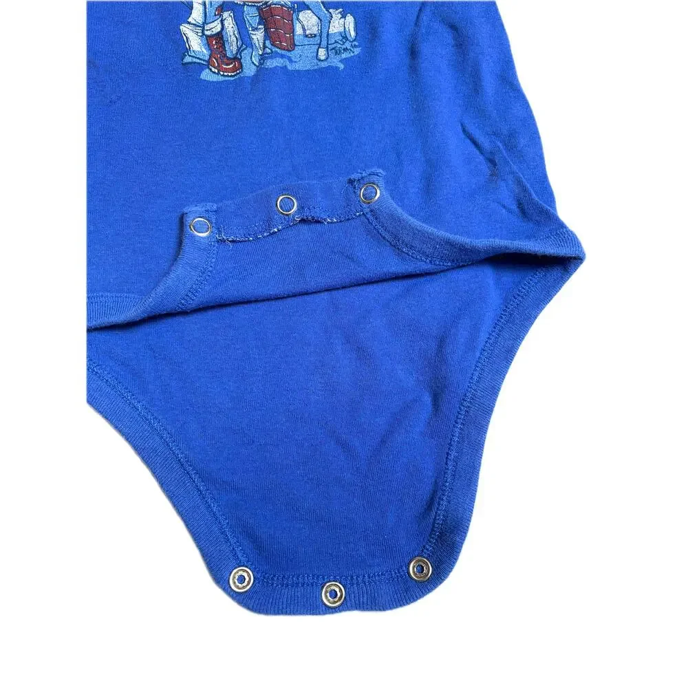 Paul & Babe Milkshake Cheers Baby Onesie 12 months Minnesota, Rare out of print